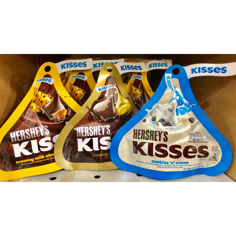 HERSHEY KISSES ALL FLAVOR (36g146g) Shopee Malaysia