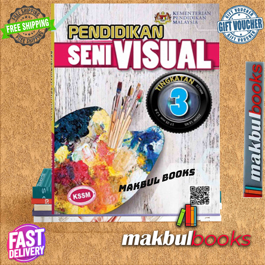 BUKU TEKS PENDIDIKAN SENI VISUAL TINGKATAN 3 KSSM | Shopee Malaysia