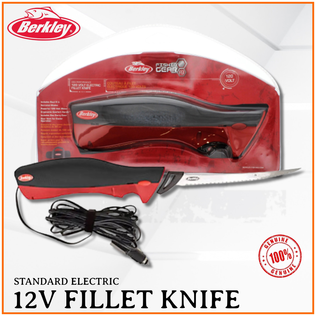 Berkley Standard Electric 12 Volt Fillet Knife Fishing Tools (Ref
