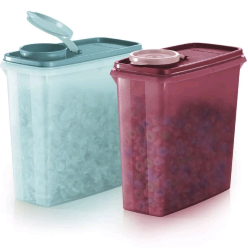 Tupperware Snack Ezy Storer Multi-Pourer (2 pcs) 2.9L | Shopee Malaysia