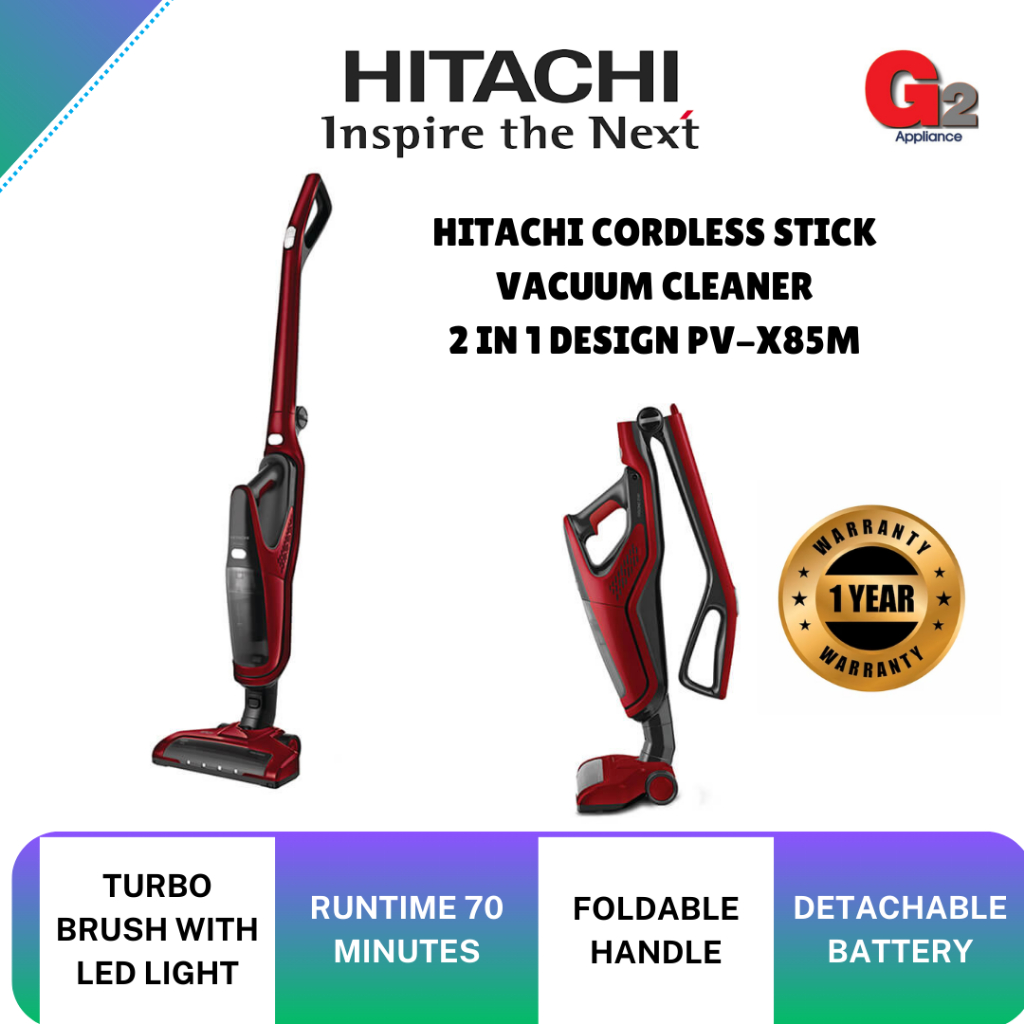 Hitachi cordless vacuum discount cleaner