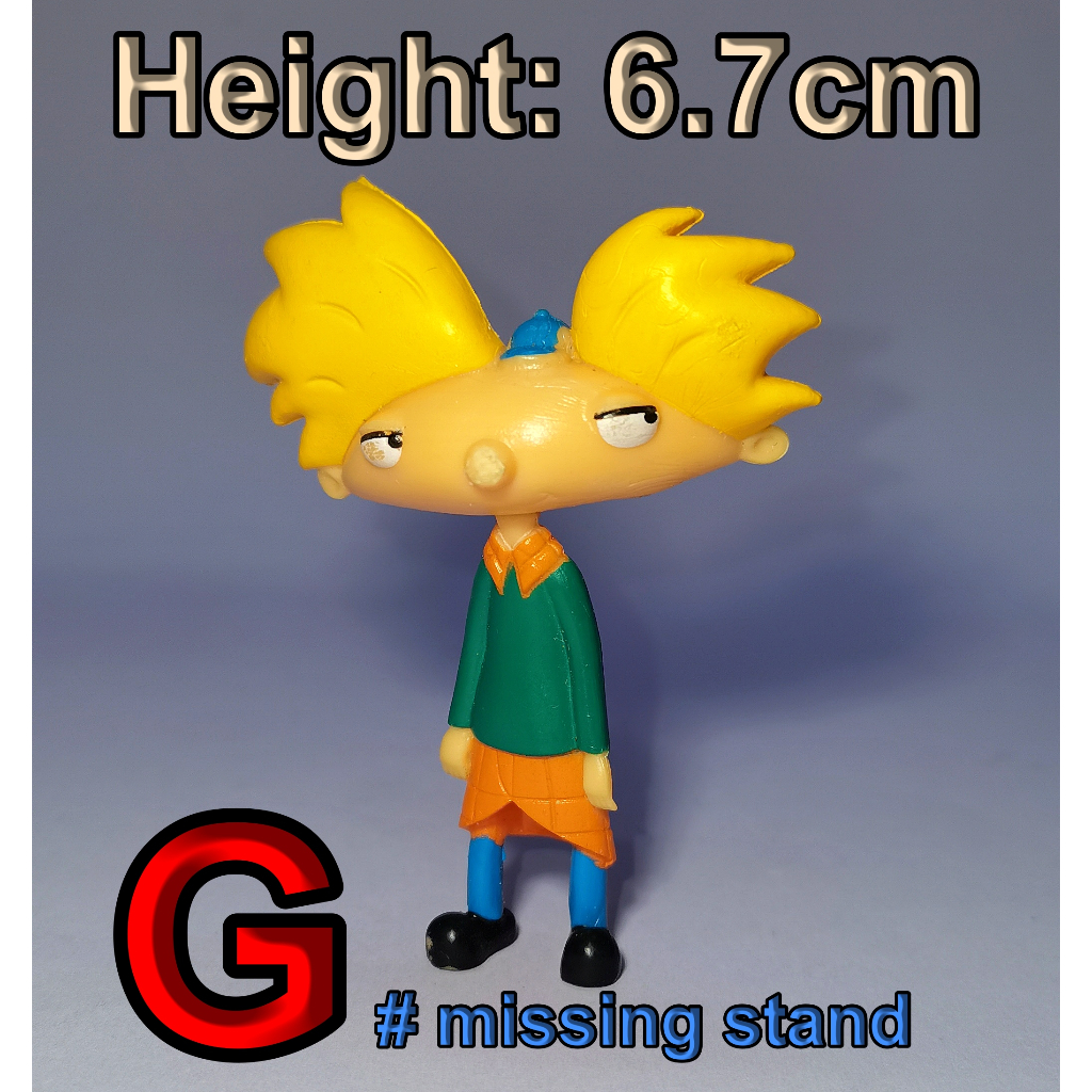 Hey Arnold figure collection ( J Store ) | Shopee Malaysia