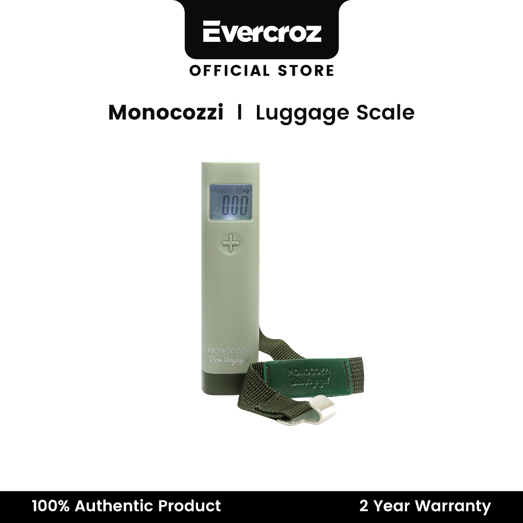 Monocozzi BON VOYAGE Luggage Portable Scale Light Olive Shopee Malaysia