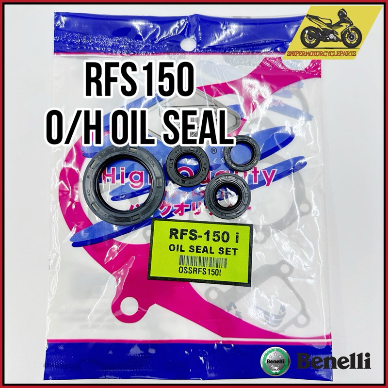 BENELLI RFS150 OIL SEAL SET ENGINE OIL SEAL | Shopee Malaysia