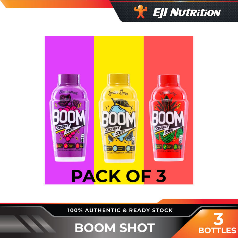 BOOM Energy Shot, 60ml x 3 Shopee Malaysia
