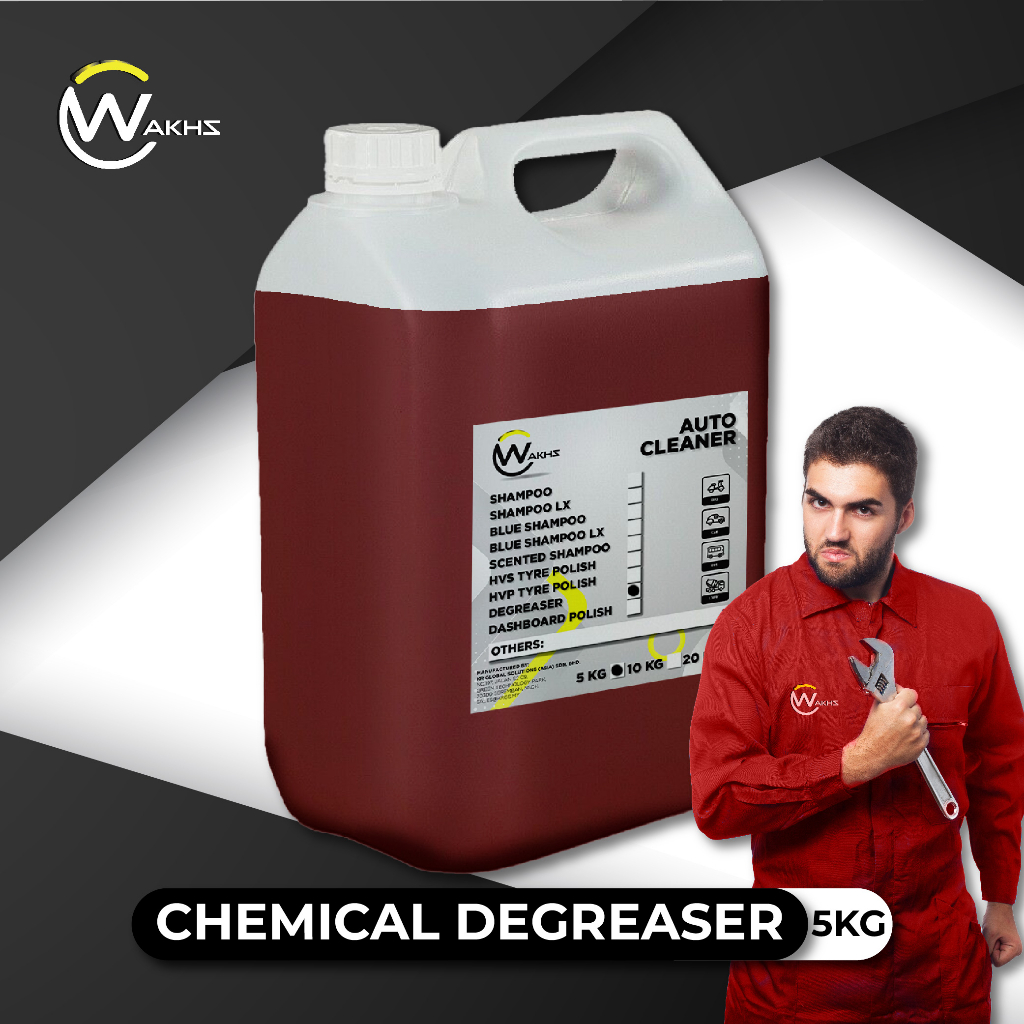 Wakhz Degreaser Engine Degreaser Chemical 5KG Alkaline Degreaser Air