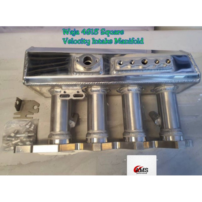 Mitsubishi Waja 4G18 62mm tb hole size Velocity Aluminium Intake ...