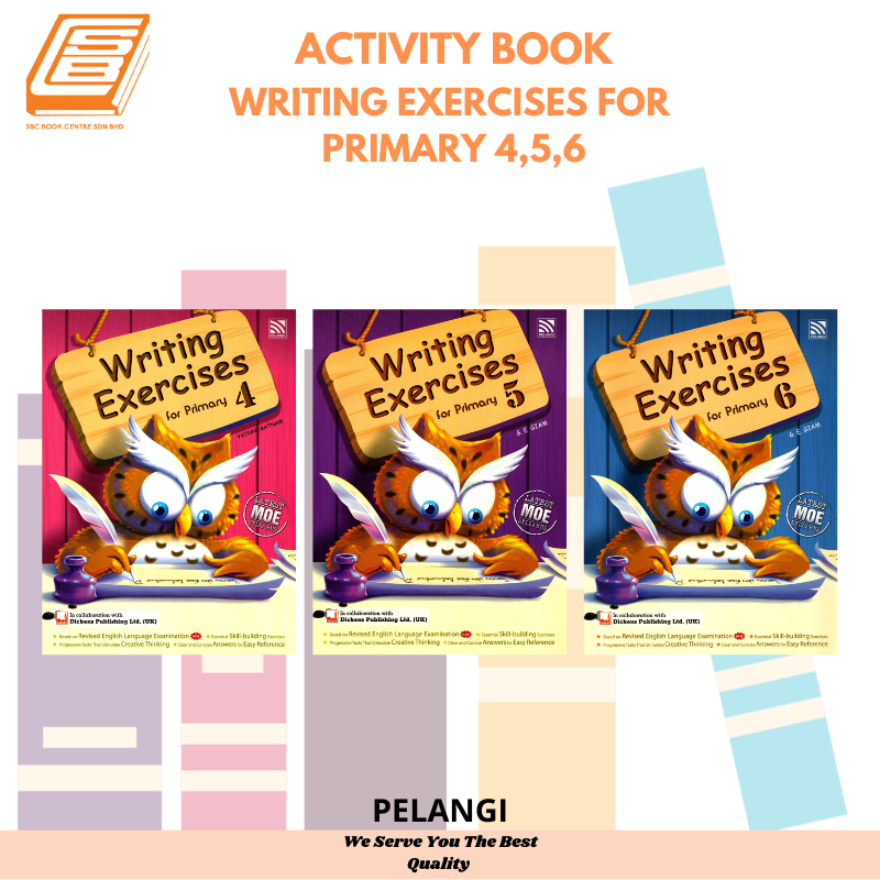 [SBCB] Activity Book : Writing Exercises for Primary | Shopee Malaysia