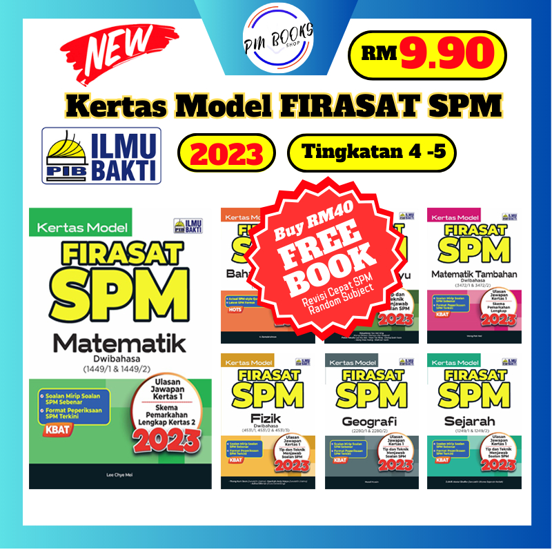 Pmbook Ilmu Bakti Firasat Kertas Model Format Spm Buku Latihan