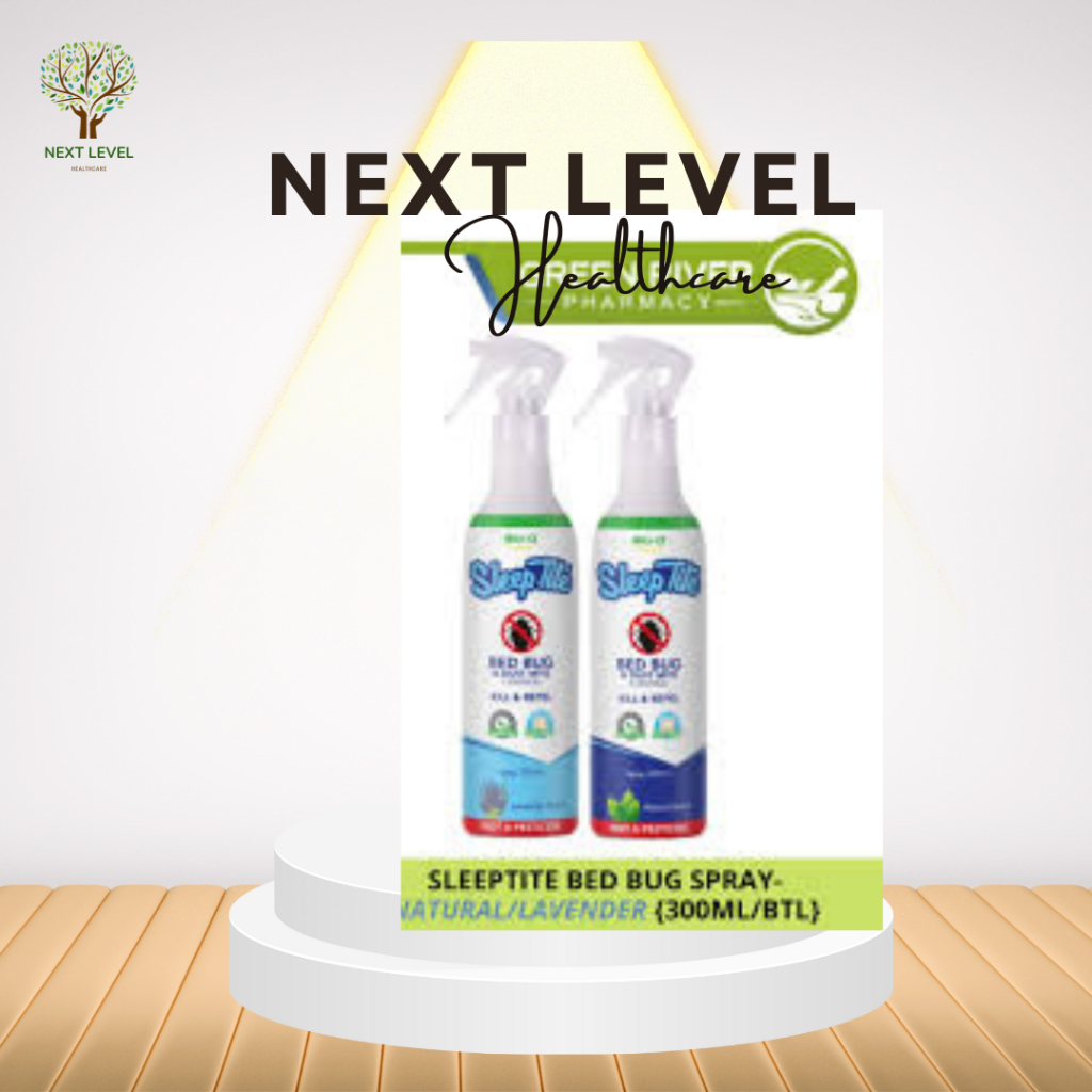 Sleeptite bed bug & dust mite control spray 300ml (natural/lavendar