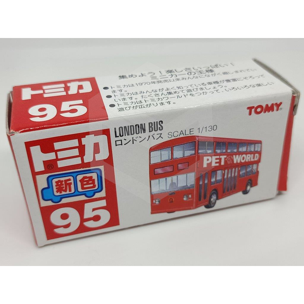 TOMY TOMICA 95 [LONDON BUS] NEW COLOR | Shopee Malaysia