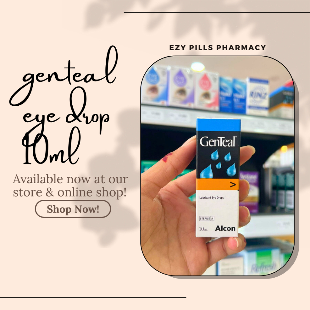 Genteal Eye Drop/Eye Gel 10ml Shopee Malaysia