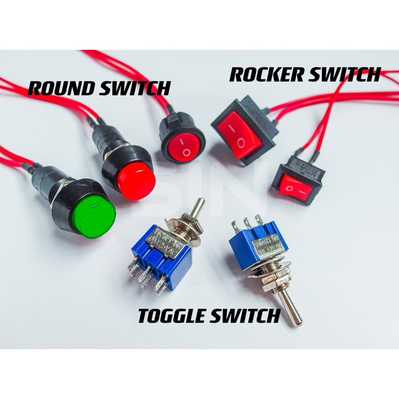 Rocker Switch Round Switch Toggle Switch Push Button KCD1/KCD1-11 ...