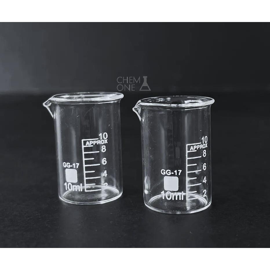 Glass Beaker Nice 10ml/25ml/50ml Bikar Kaca | Shopee Malaysia