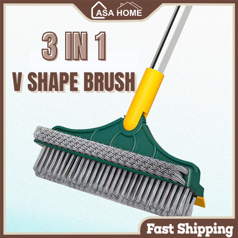 CASA 3 in 1 Brush Magic Broom Penyapu Lantai Floor Cleaning Brush Gap ...