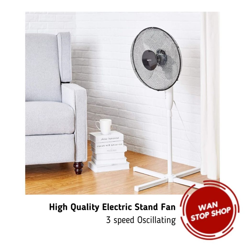 High Quality AmazonBasics Pedestal Floor Electric Stand Fan With 3