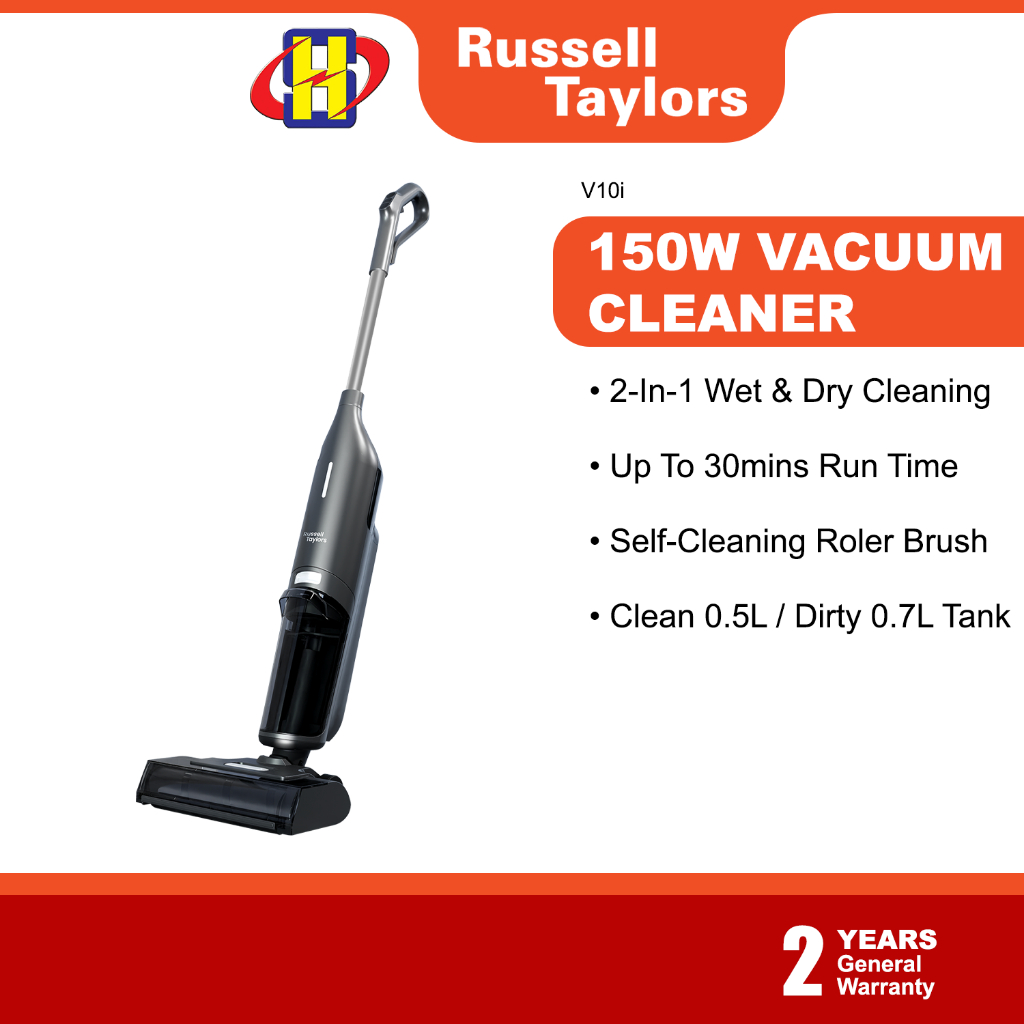 Russell Taylors Vacuum Cleaner (150W) Dual Tank Feature 2in1 Wet