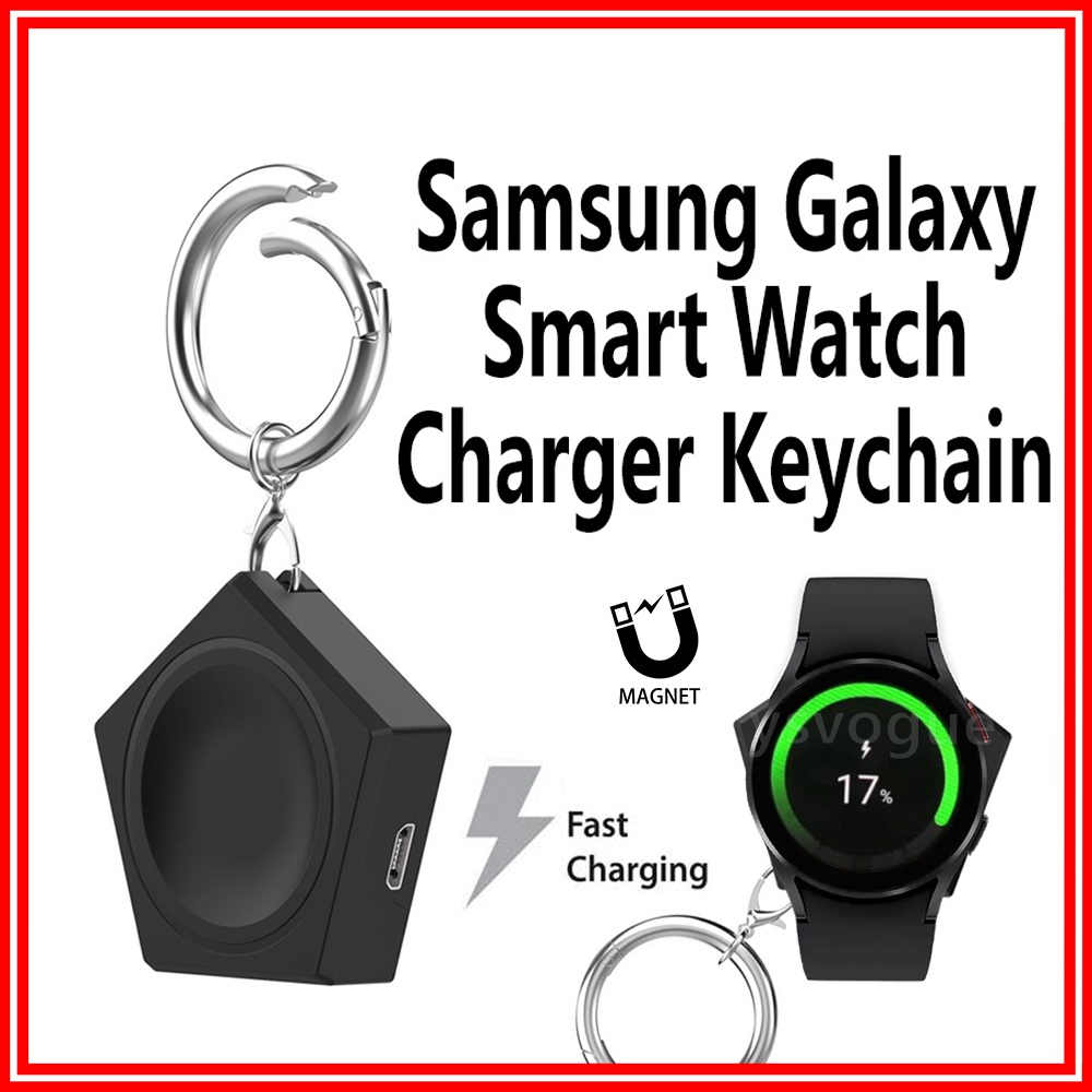 SAMSUNG Wireless Charger Keychain Galaxy Watch 5 Watch 4 Watch 3 Active