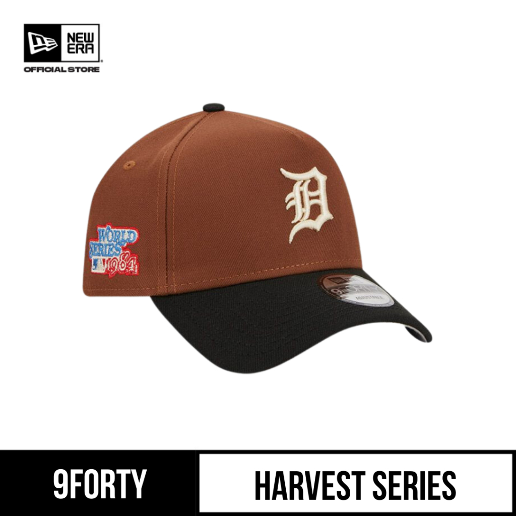 Casquette New Era 9Forty M-Crown - Detroit Tigers Officielle - Snapback Structurée - Visière Moderne - Pour Fans De MLB