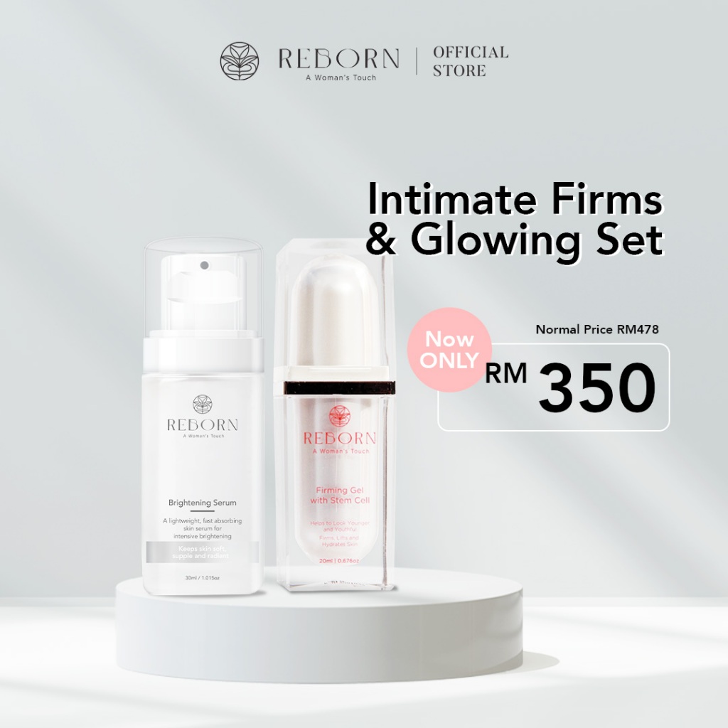 REBORN Gel + Serum Value Set - For Feminine Firm and Brightening