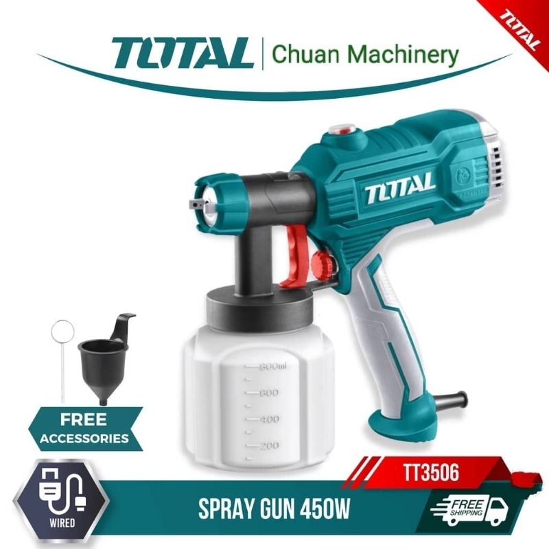 Total electric spray deals gun