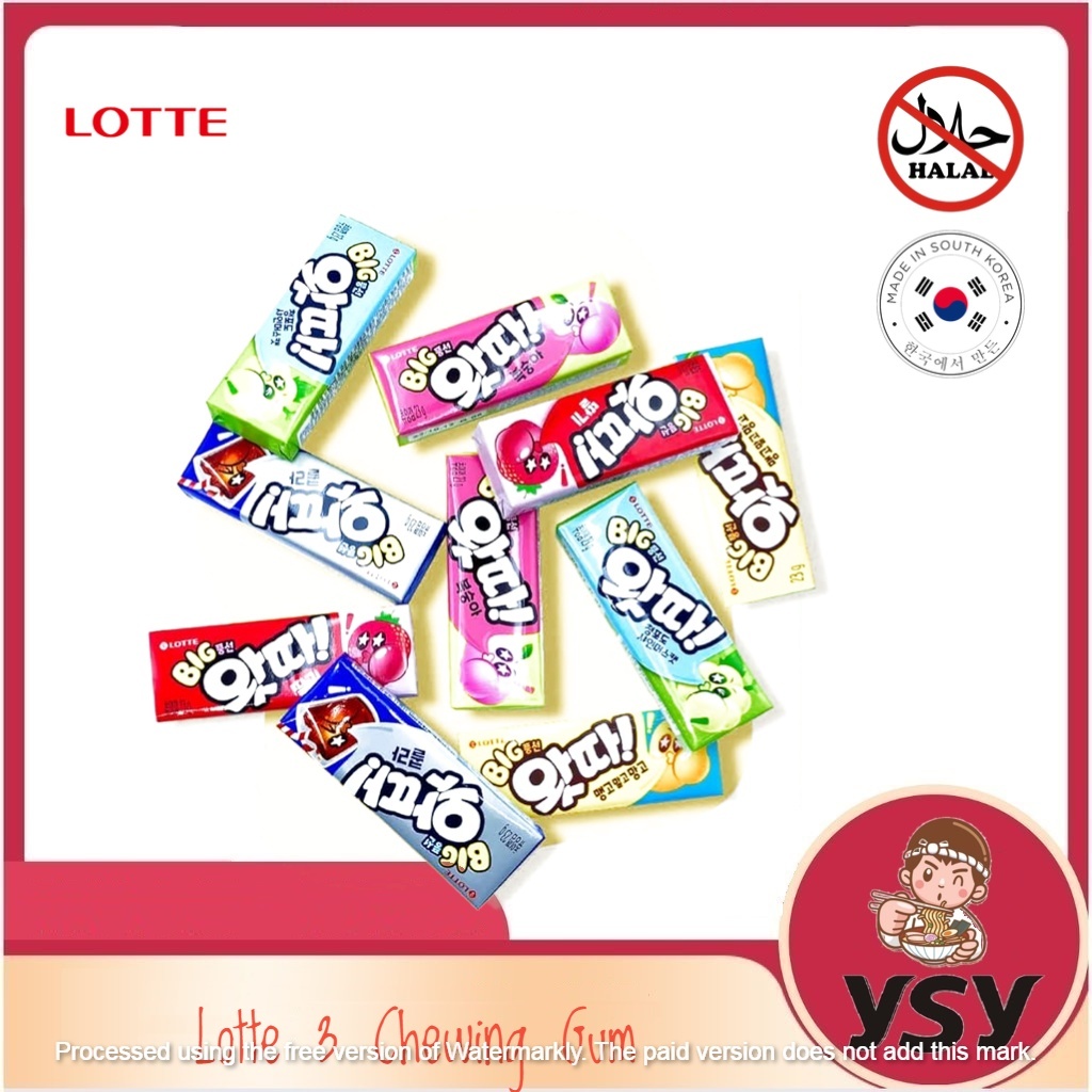 LOTTE Watta Chewing Gum 23g | Shopee Malaysia