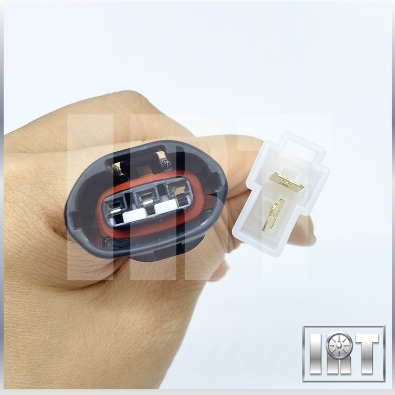 3 Pin To 2 Pin Alternator Socket Connector Viva Kancil Kelisa Kenari ...