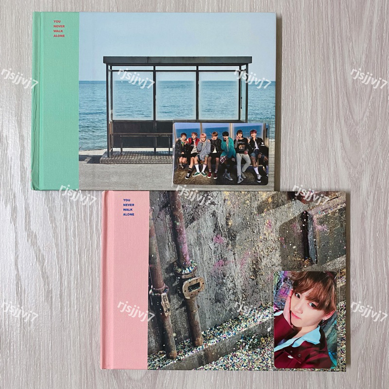 Wings : You Never Walk Alone [ RIGHT Ver. ] BTS Album CD + Photobook +  Photocard + FREE GIFT / K-POP Sealed