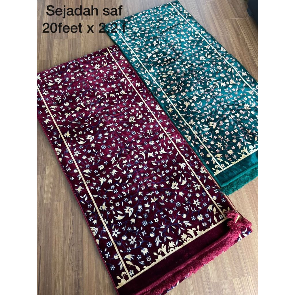 SEJADAH MINI SAF RAUDHAH TURKEY 70 X 600 | Shopee Malaysia