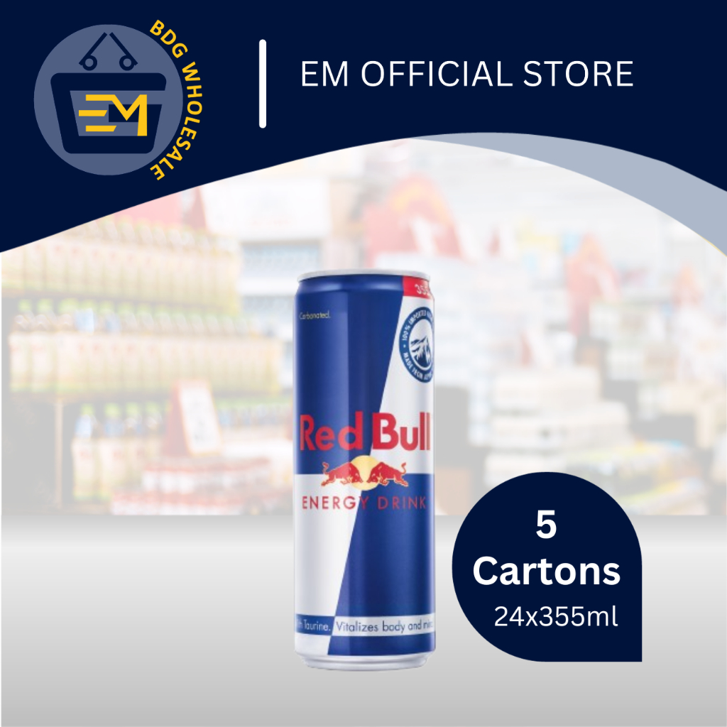 Red Bull Europe 24 x 355ml | Shopee Malaysia