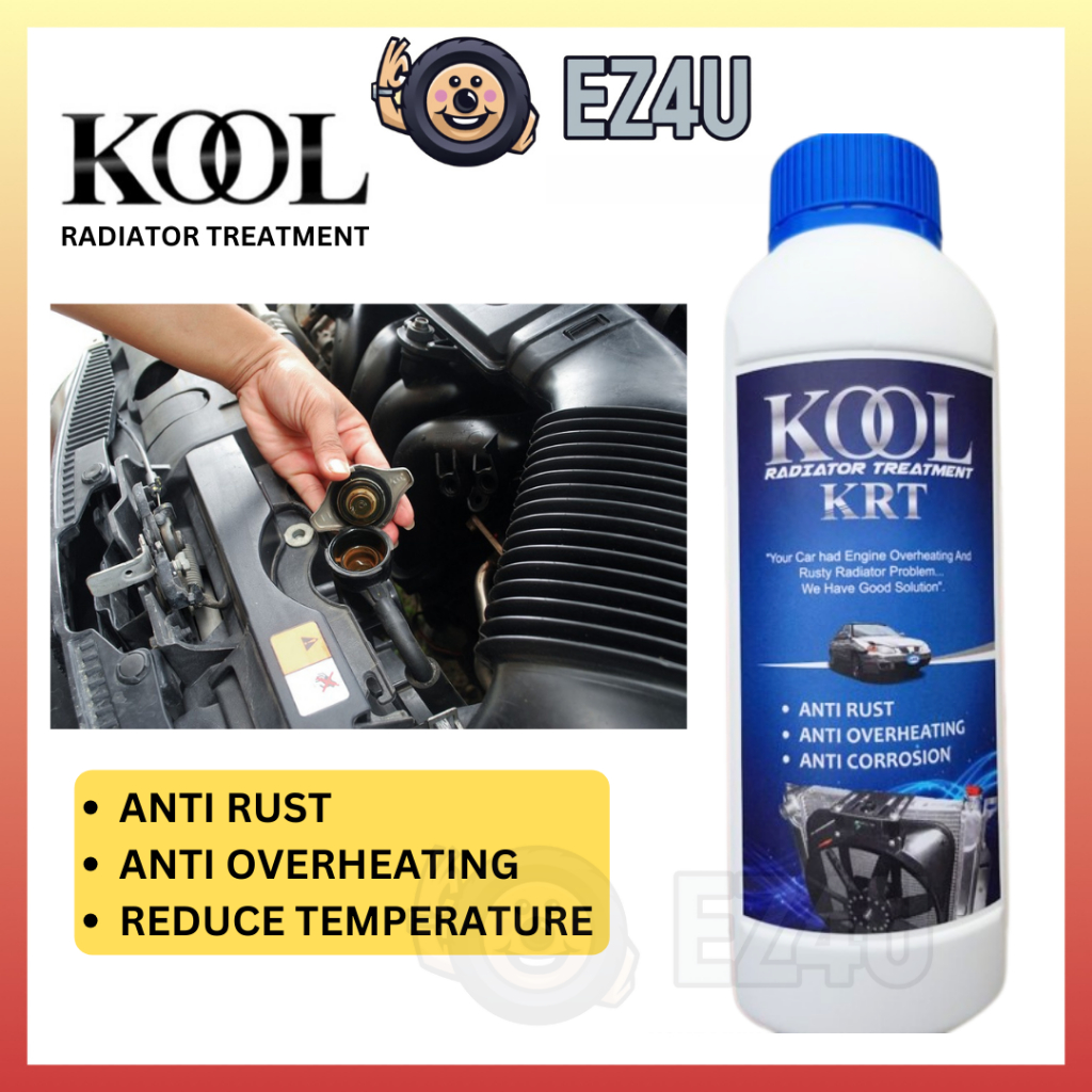 [EZ4U] KOOL Car Radiator Treatment Performance Coolant Anti Overheating ...