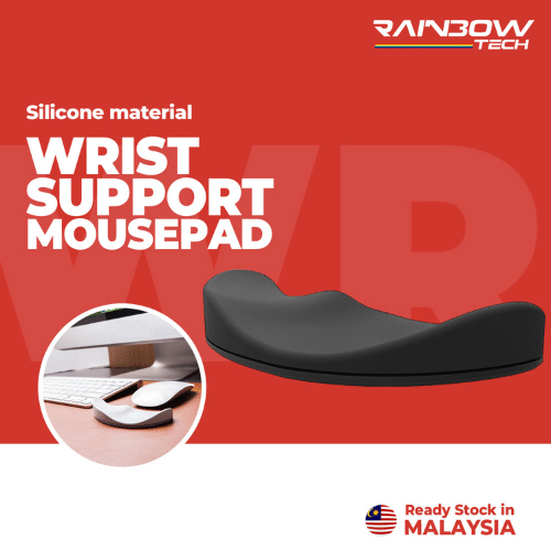 Rbtech scopiio ergonomic wrist rest mouse pad silicon non slip