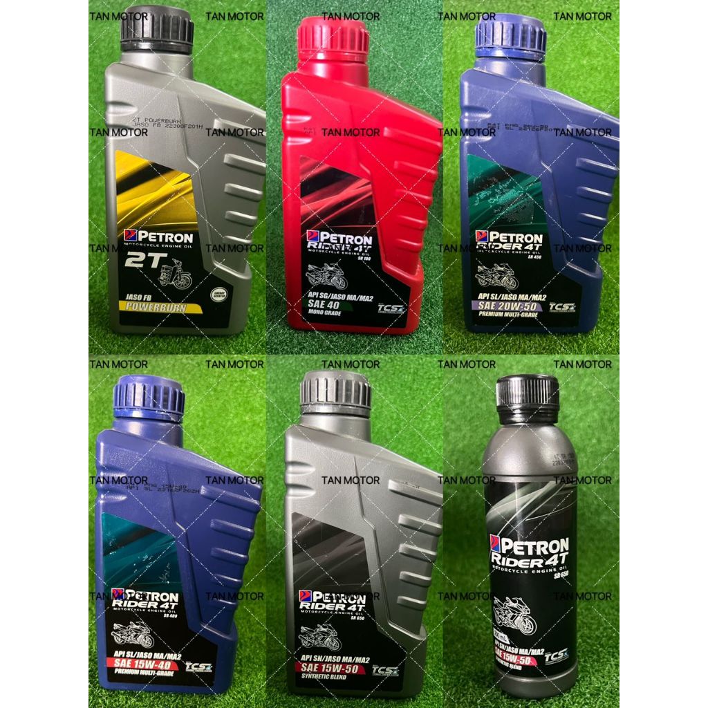PETRON 4T RIDER 100 Original Motor Engine Oil Shopee Malaysia