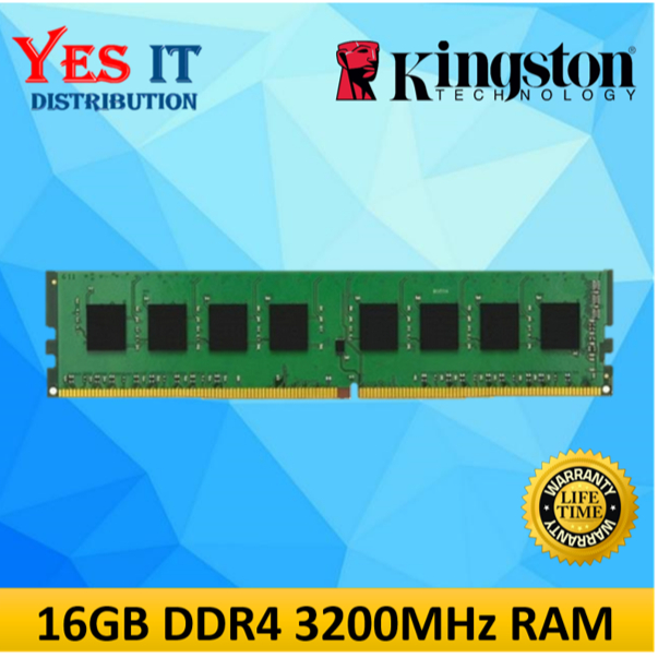 Kingston 8GB / 16GB DDR4 3200MT/s Non-ECC Unbuffered DIMM ( KCP432NS6/8 ...