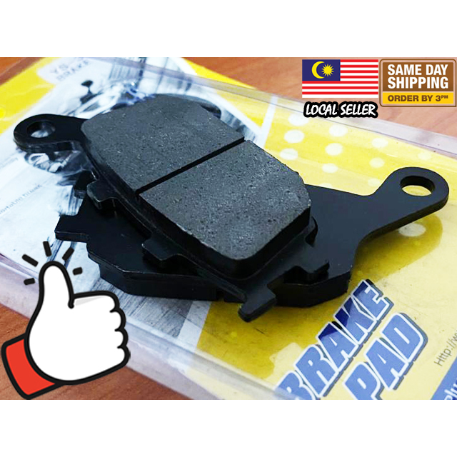 Brake Pad Rear Kawasaki Z650 NINJA 650 Z 650 Z750 VULCAN S YAMAHA MT 07 ...