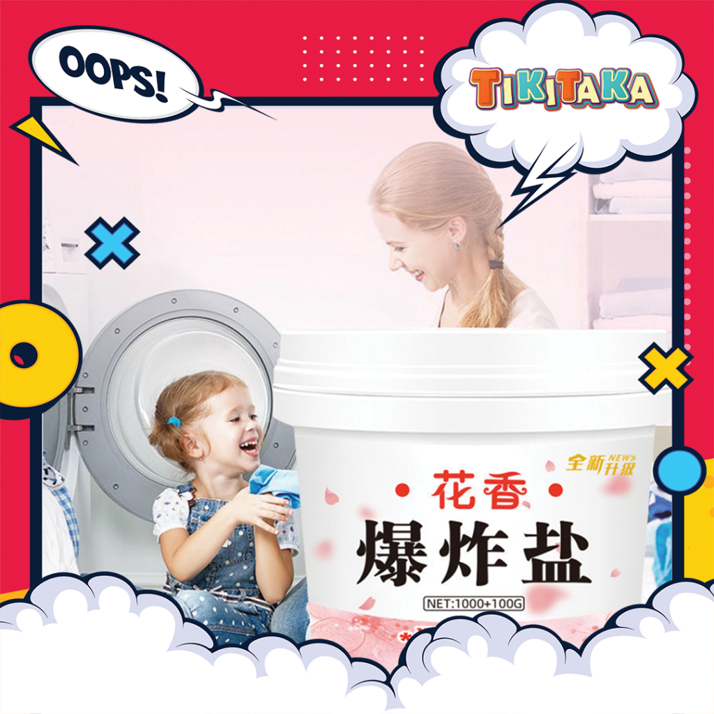 Baby Laundry Detergent Powder Explosive Salt Flower Removing Stain And Yellow Versatile Color