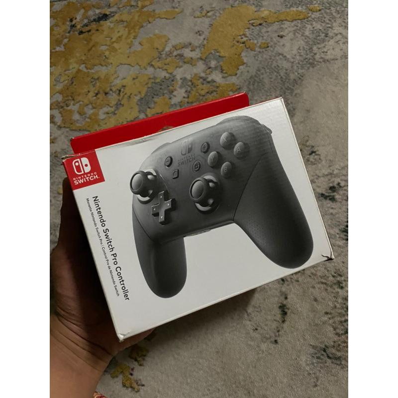 ( USED ) Nintendo Switch Pro Controller ORIGINAL Procon | Shopee Malaysia