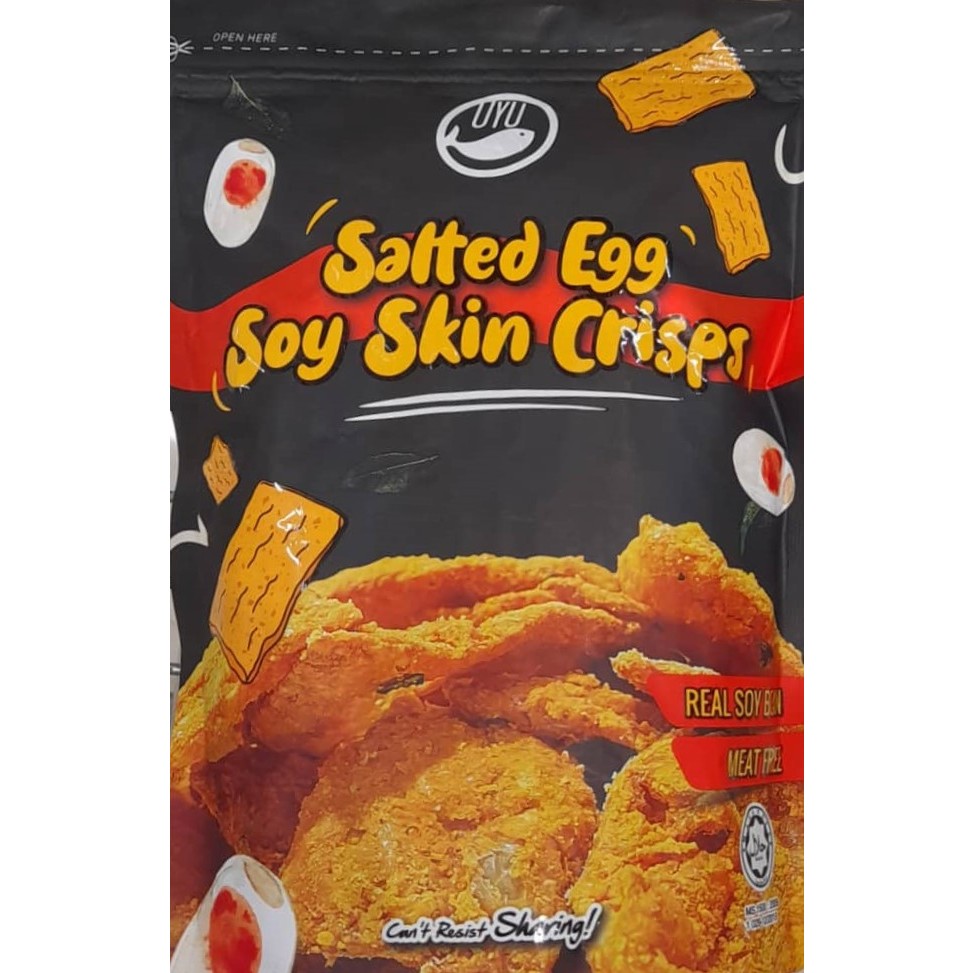 Salted Egg Soy Skin Crisps Shopee Malaysia
