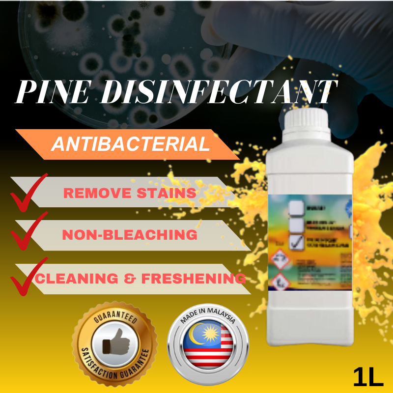 Pine Disinfectant Antibacterial Liquid 1 Litre / Pencuci Tandas Dettol ...