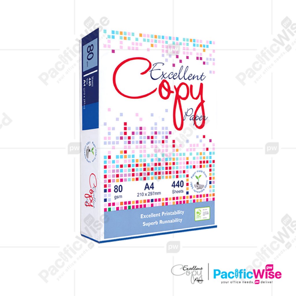 A4 Paper Excellent Copy 70gsm / 80gsm Copier Paper A4 Kertas (440 ...