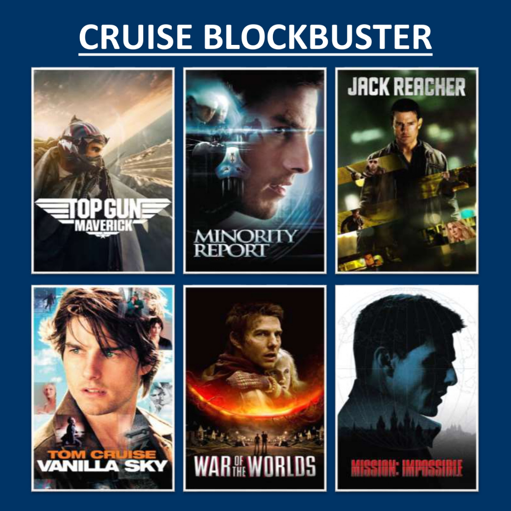 [30 MOVIE] TOM CRUISE MOVIE COLLECTION KOLEKSI PENDRIVE MOVIE
