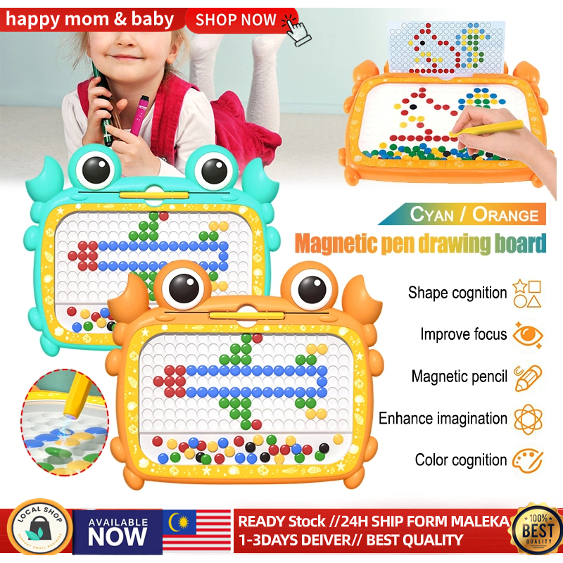 Kids Magnetic Drawing Board Educational Toys Large Doodle Board ...