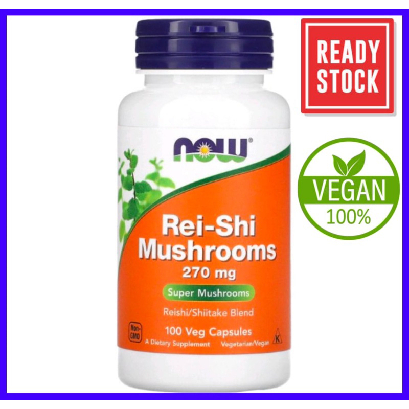 Reishi Mushroom Supplement 270mg 100Veggie capsule Shopee Malaysia