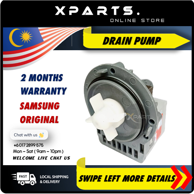 B206 100 ORIGINAL SAMSUNG FRONT LOADING WASHING MACHINE MESIN BASUH