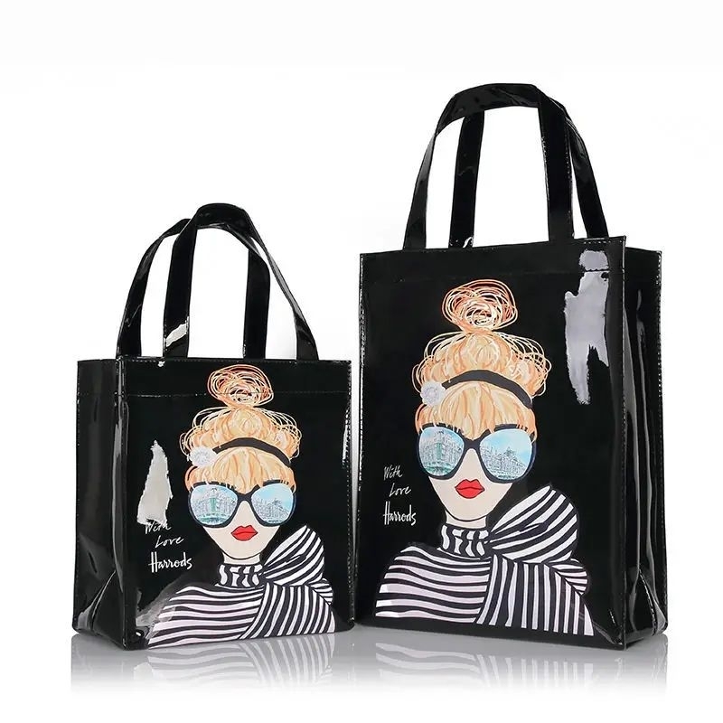 Ready Stock Harrods PVC Tote Bag Fashion Girl Shopee Malaysia