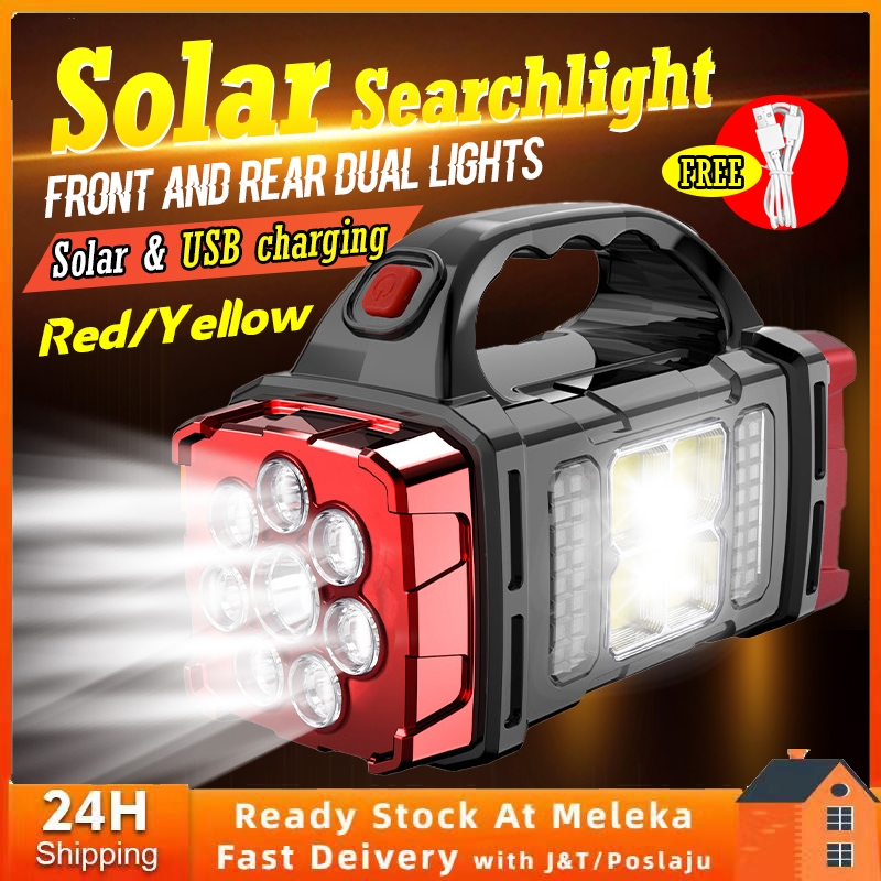 Rechargeable Torchlight Camping Flashlight Super Bright LED Hiking Lamp