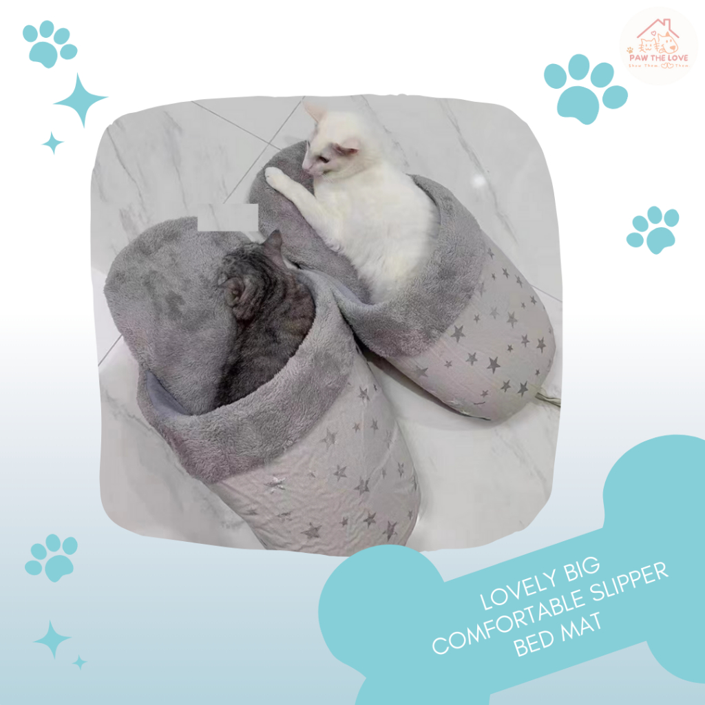 Cozy Comfortable Cat Bed Katil Murah untuk Kucing (30cm Diameter and ...