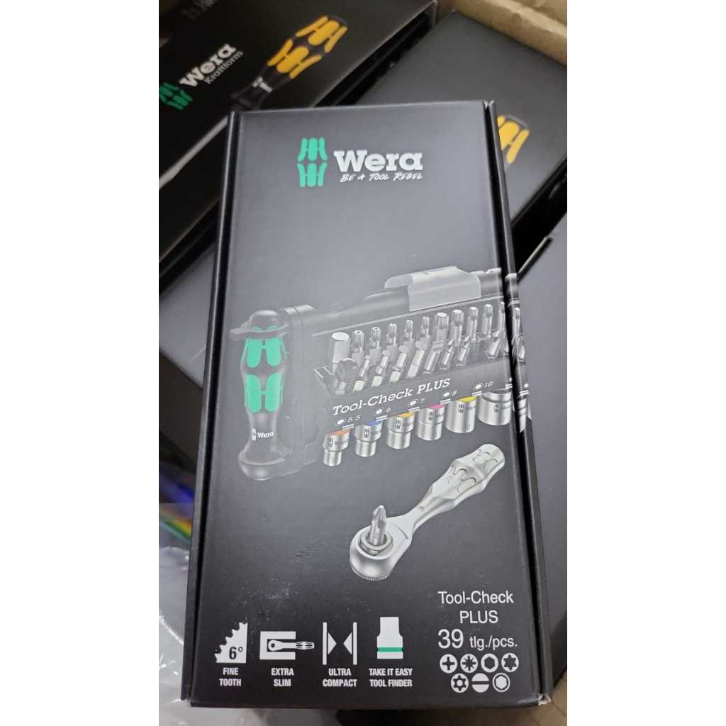 Wera Tool 056490 Tool-Check PLUS 39 Pieces | Shopee Malaysia
