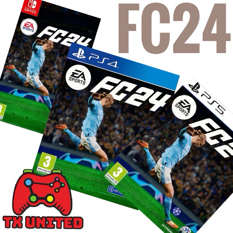 PS5 PS4 Nintendo Disc EA Sports FC24 FIFA FC 24 [R3 English & Chinese ...