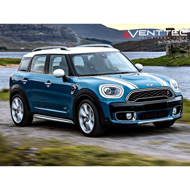 Mini Countryman (F60) 2017 above Venttec Door Visor (Made in Malaysia